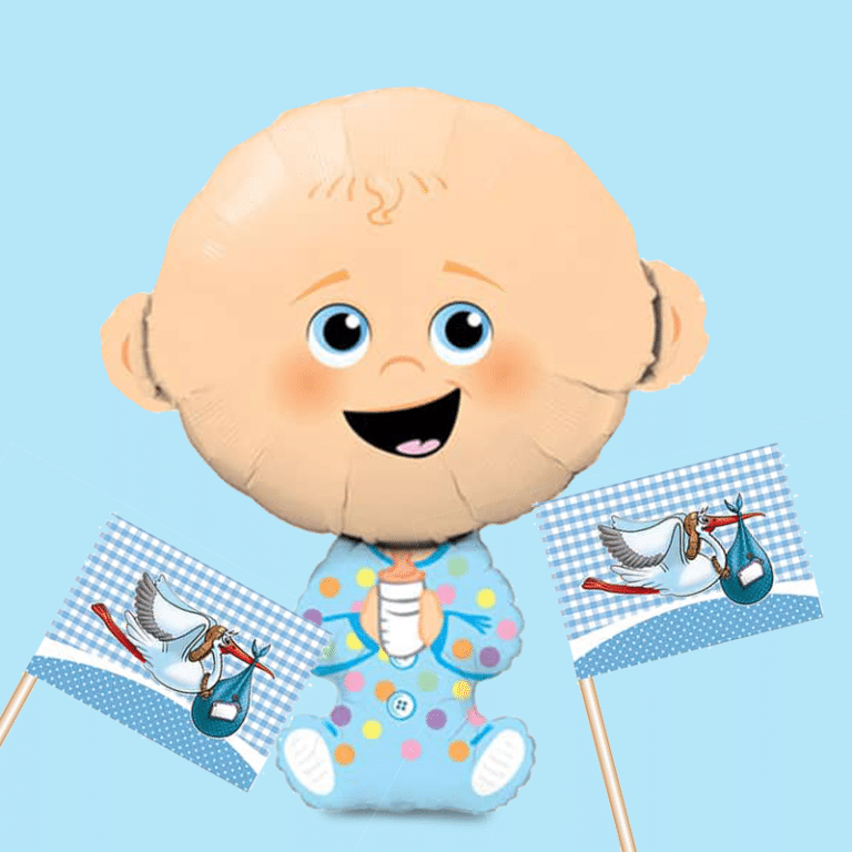 Geboorte versiering jongen