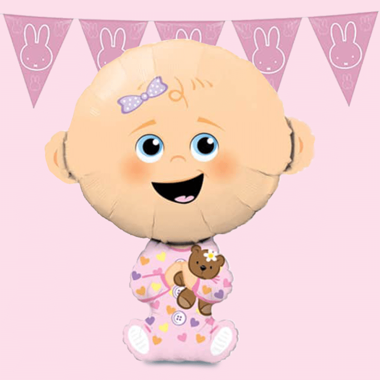 Geboorte versiering meisje