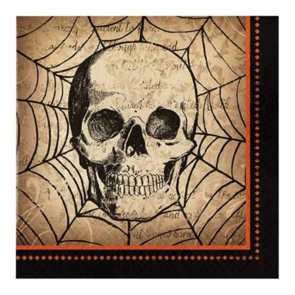 Servetten Spooky symbols (16 stuks)