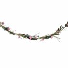 Slinger - bloemen blauw, paars, roze - 1,90 meter