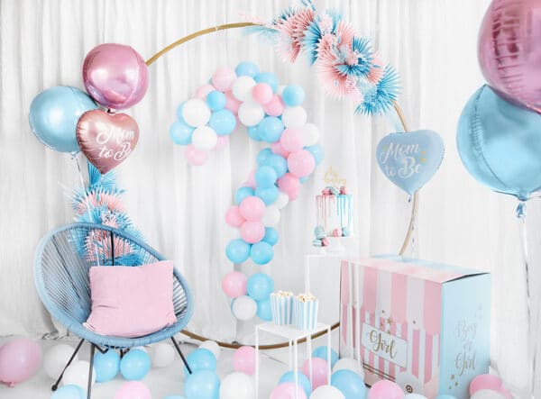 Folieballon - Mom to be (blauw)