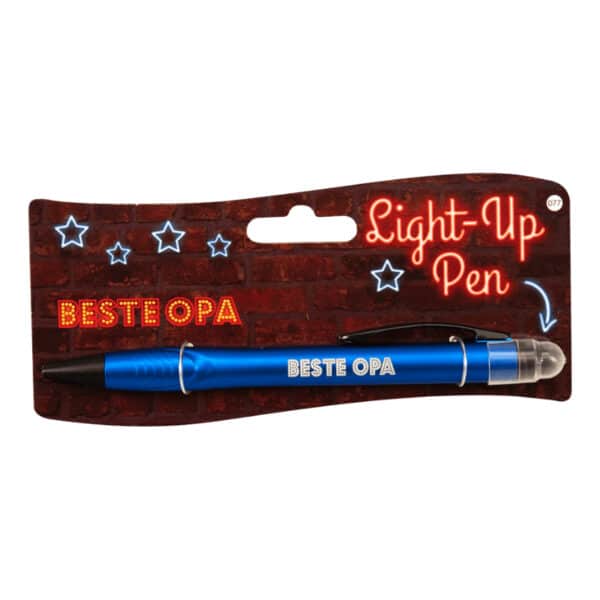 Light up pen - beste opa