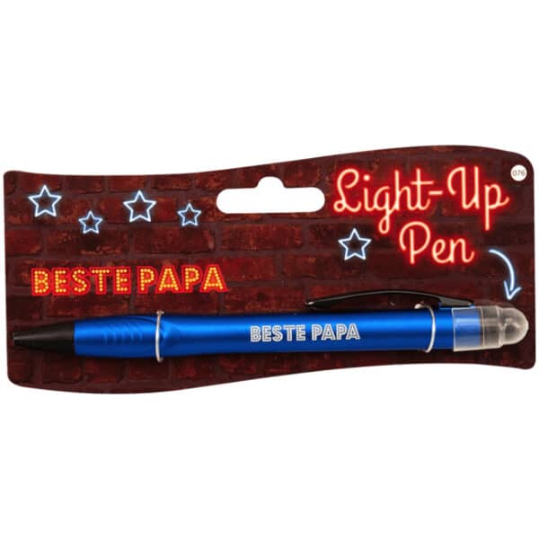 Light up pen - beste papa