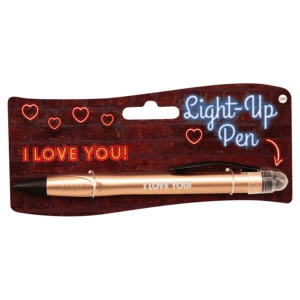 Light up pen - I Love You