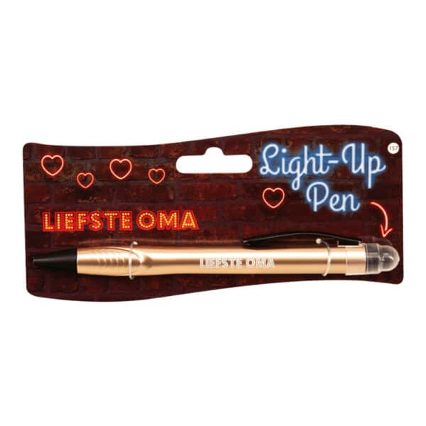 Light up pen - liefste oma