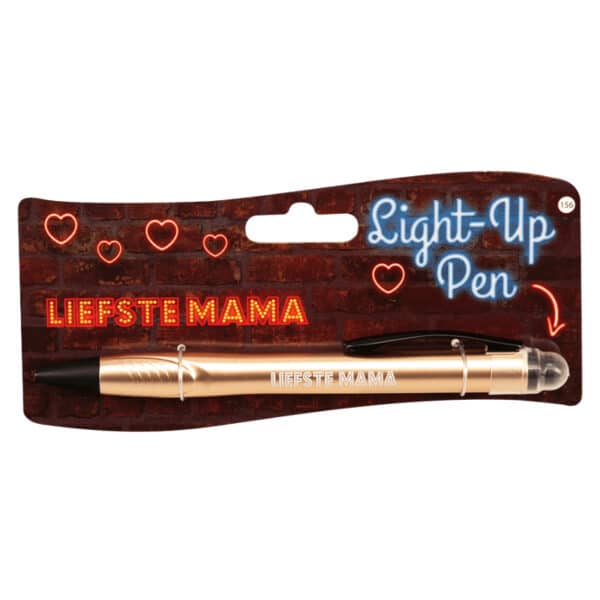 Light up pen - liefste mama