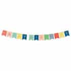 Banner Happy Birthday multikleur