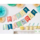 Banner Happy Birthday multikleur