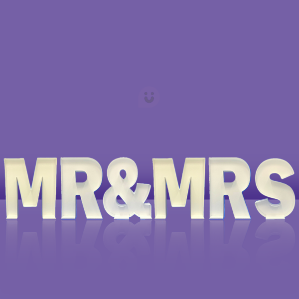 Ballon Mozaiek frame pakket MR & MRS