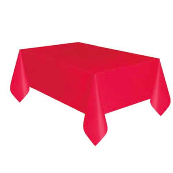Tafelkleed Rood 137 x 274 cm