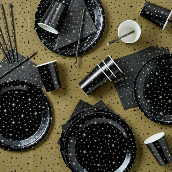 Table set - goud / zwart
