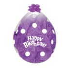 Stuffer Ballonnen Hartelijk Gefeliciteerd Polka Dot 45 cm - 25 stuks