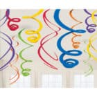 Swirls Regenboog (12 stuks)