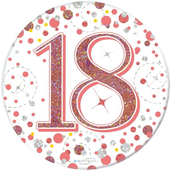 Button Rose Gold (18 jaar)