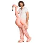 Volwassenenkostuum Op een Flamingo