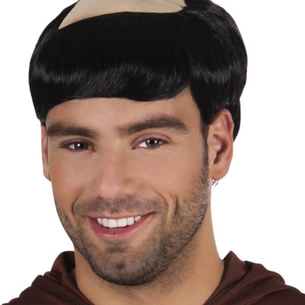 Pruik Bald monk