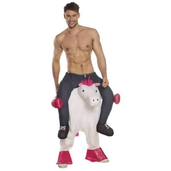 Kostuum Volwassene Funny unicorn (L/XL)