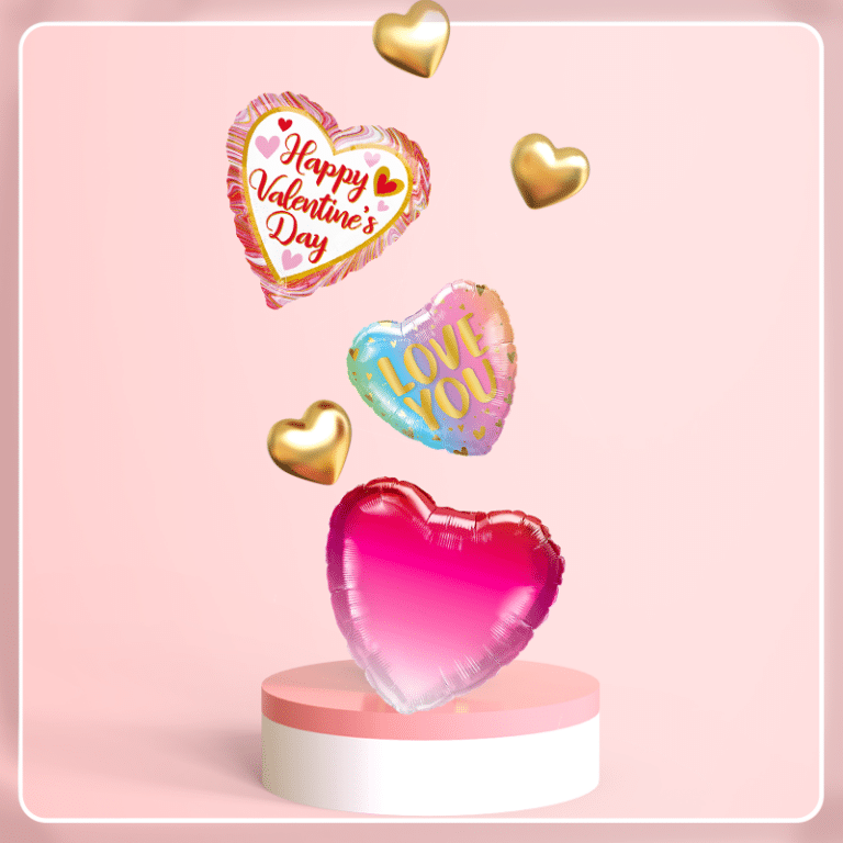Valentijnsdag ballonnen