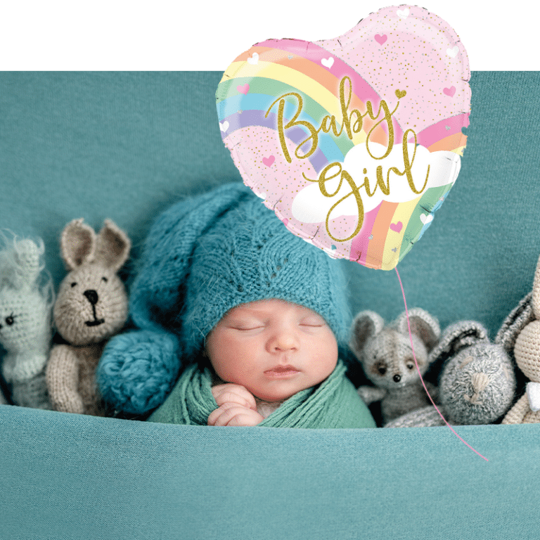 Geboorte ballon versturen