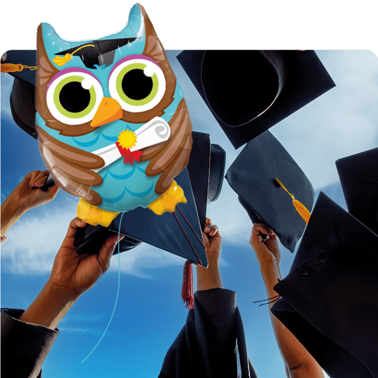 Geslaagd ballon versturen