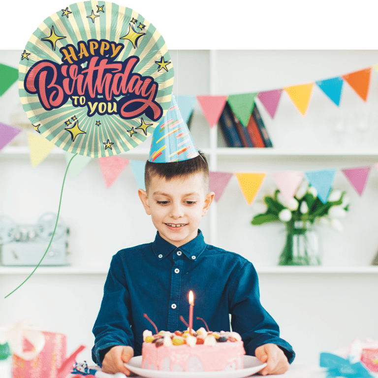 Verjaardag ballon versturen