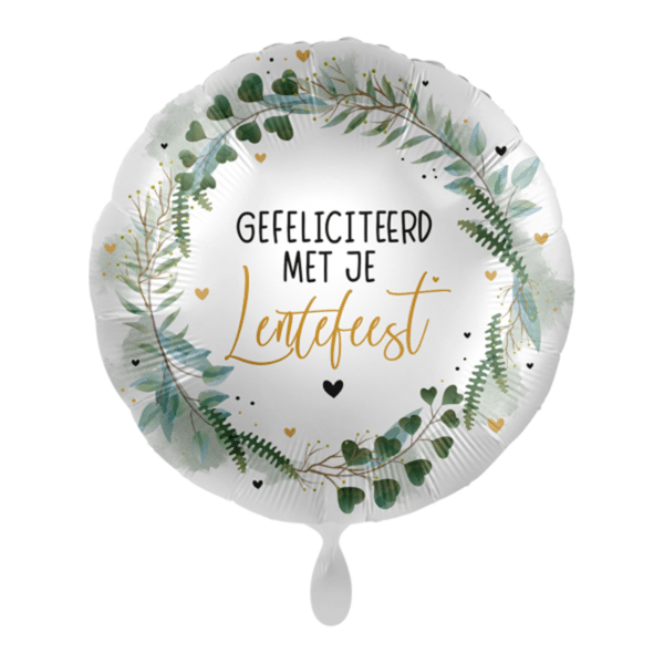 Folieballon - Lentefeest