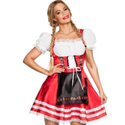 Boland dirndl Helena dames rood Boland dirndl Helena dames rood
