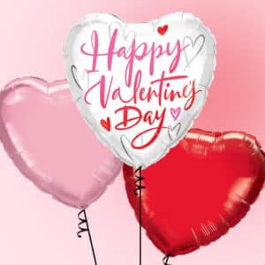 Boeket Happy Valentines Day (3 stuks)