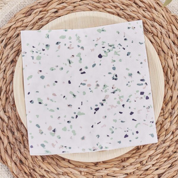 Servetten Terrazzo - 16 stuks