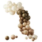 Nude & Brown Balloon Arch Kit