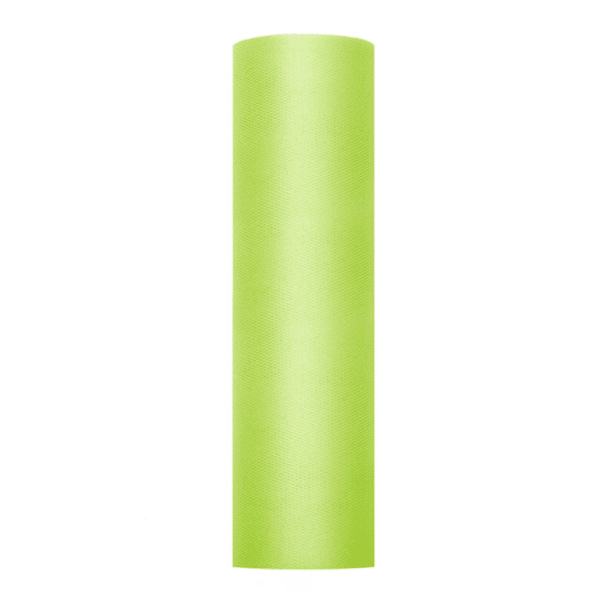 Tule op rol Lime green (0,3 x 50 mtr)