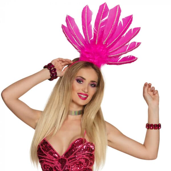 Tiara Samba neon pink