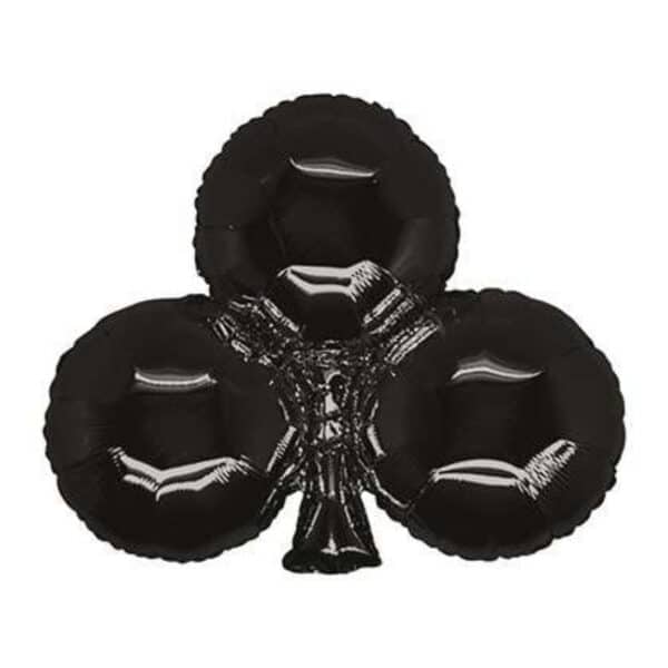 Folieballon Casino Klaver - 99 cm