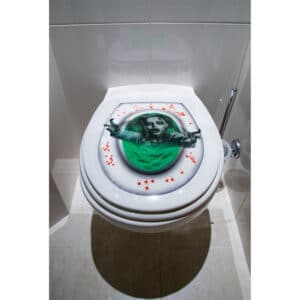 Toilet sticker Ghost