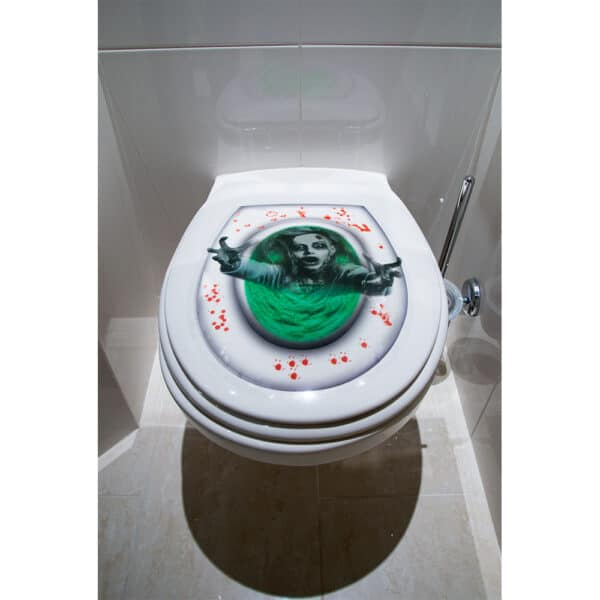 Toilet sticker Ghost