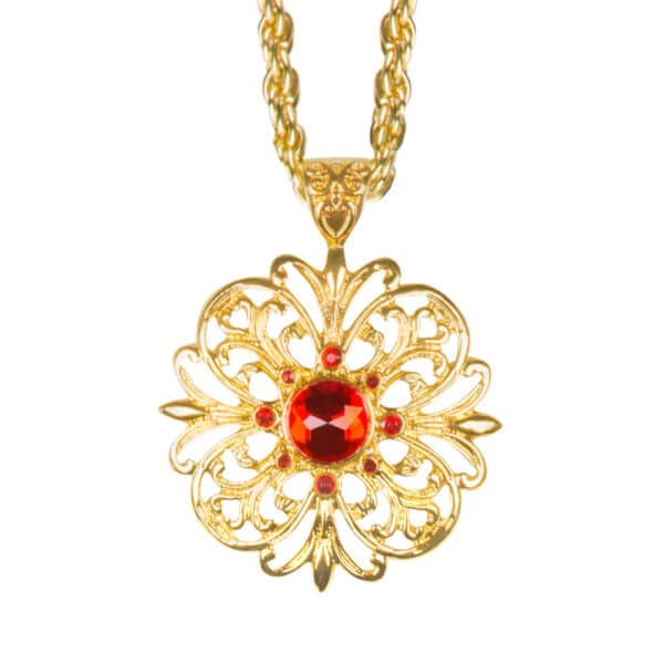 Ketting Garnet charm