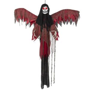 Hangdecoratie Flying red reaper (198 cm)