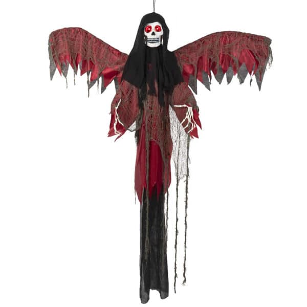 Hangdecoratie Flying red reaper (198 cm)