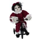 Decoratie Angry Mathilde op fiets (35 x 21 cm)