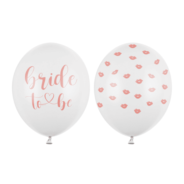 Ballonnen Bride To Be mix 50 stuks