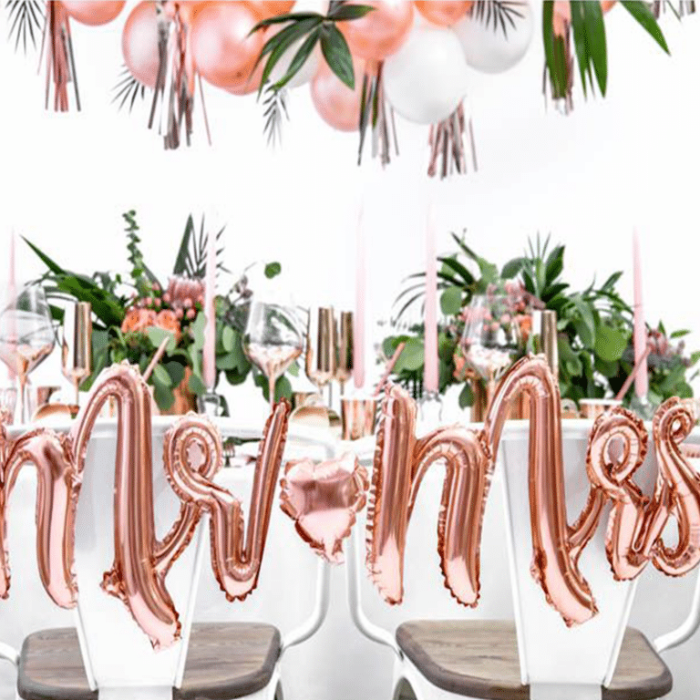 Folieballonnen Huwelijk