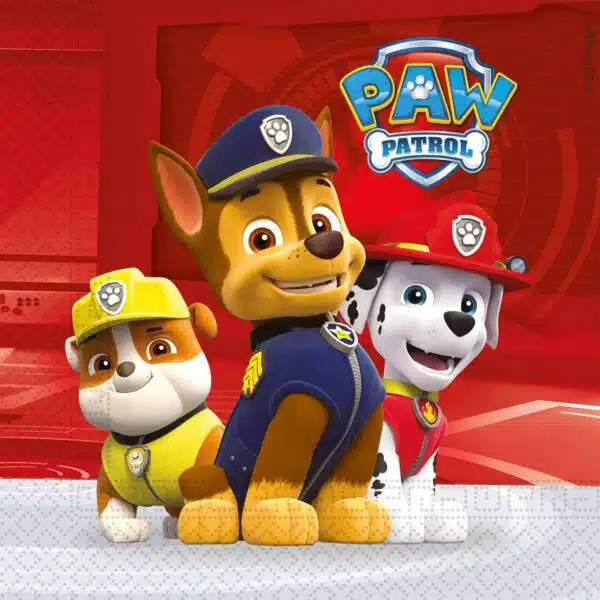 Paw Patrol Servetten FSC 33 x 33 cm - 20 stuks