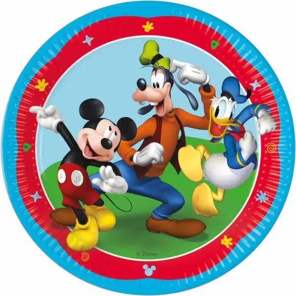 Mickey Mouse Bekers Papier FSC 200 ml - 8 stuks