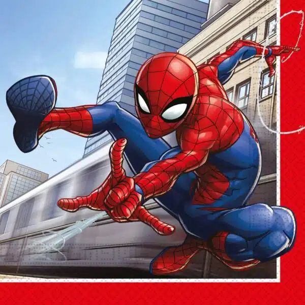 Spider-Man Servetten FSC 33 x 33 cm - 20 stuks