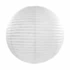 Decoratieve lampion wit 45 cm