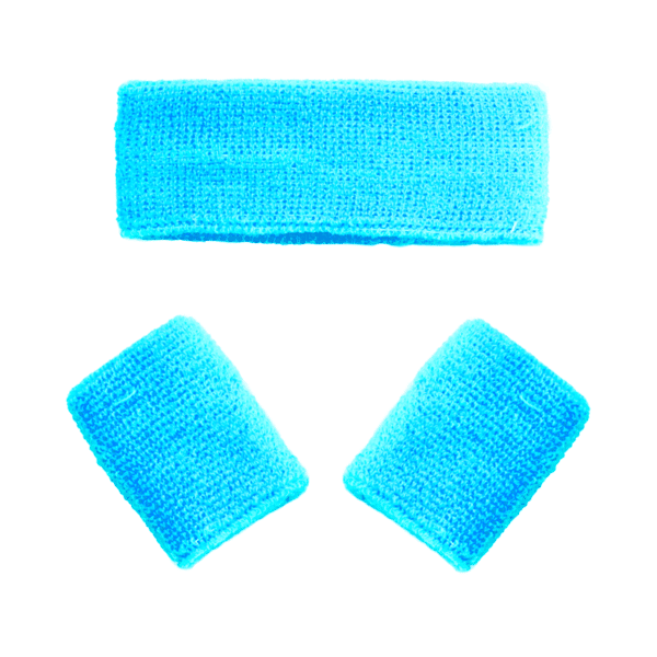 Zweetband Neon Turquoise