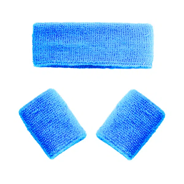 Zweetband Blauw