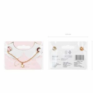 Collar Pin Crystal Bal - Maan - 13,5 cm