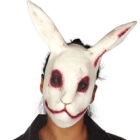 Scary Rabbit Masker Latex