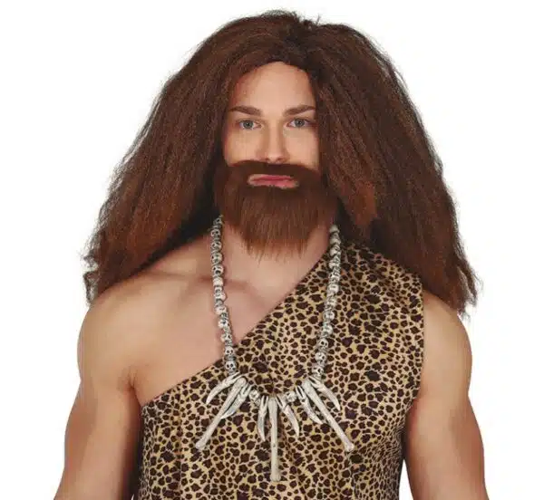 Ketting Caveman met botten en schedels